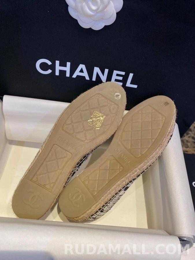 샤넬 샤넬 트위드 CC Espadrille 상세 이미지