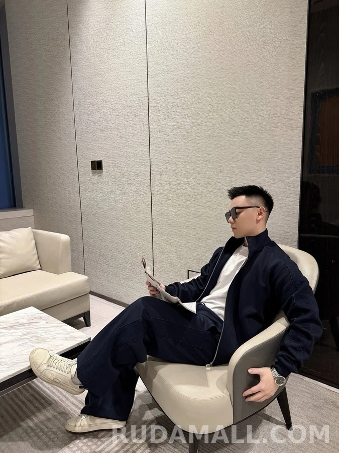 디올 디올 오블리크 자카드 집업 니트 상세 이미지
