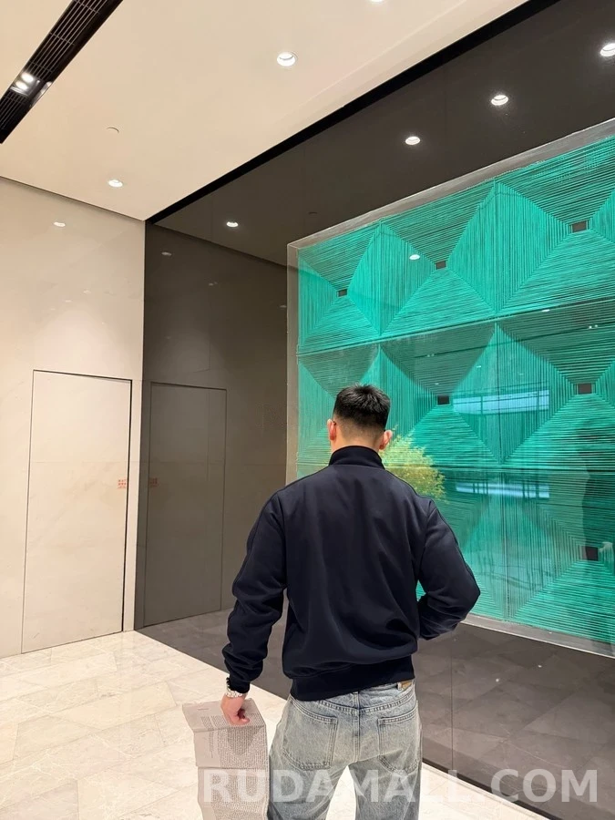 디올 디올 오블리크 자카드 집업 니트 상세 이미지