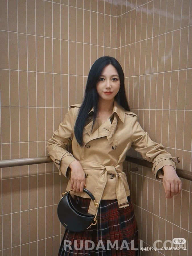 버버리 버버리 더블 브레스티드 숏 트렌치 자켓 상세 이미지