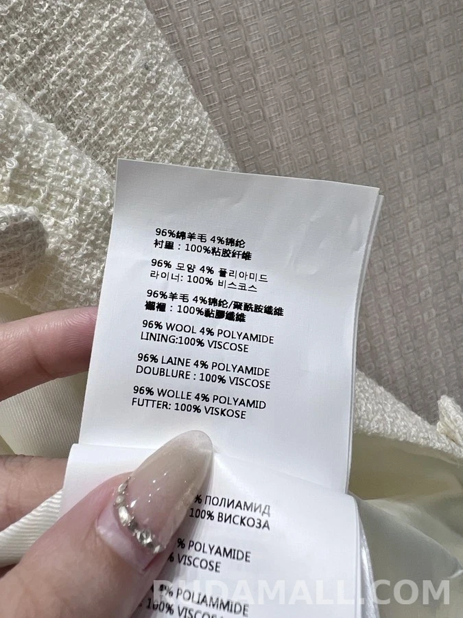 미우미우 미우미우 트위드 크롭 자켓 상세 이미지
