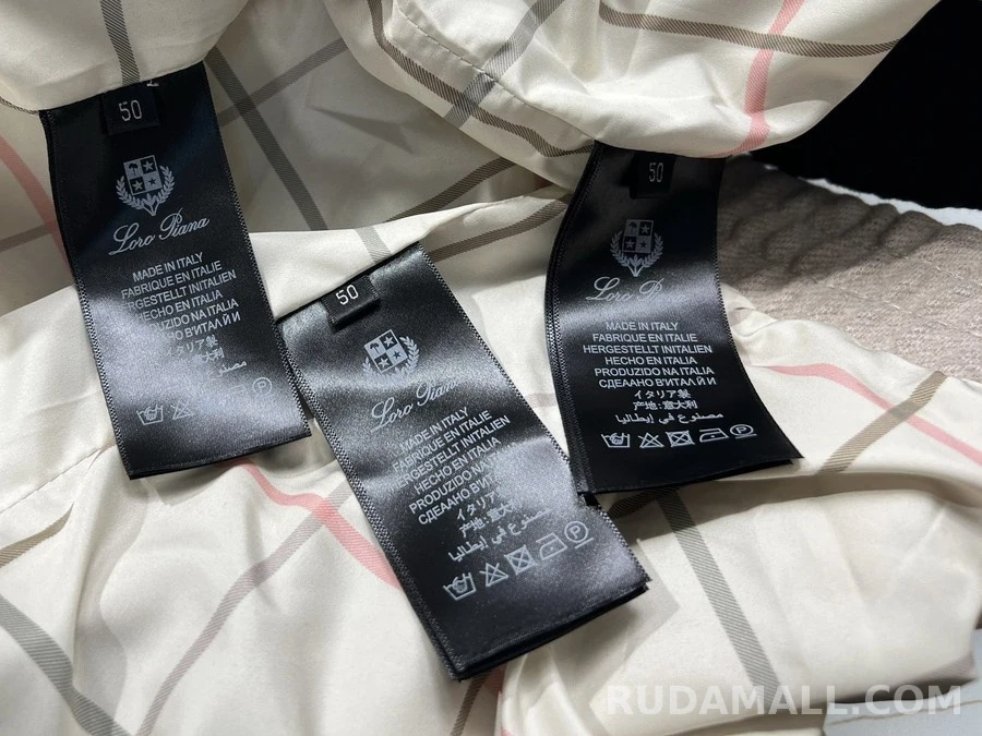 로로피아나 로로피아나 경량 울 스탠드넥 자켓 상세 이미지