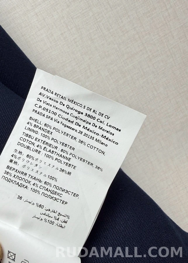 미우미우 미우미우 로고 플랩 포켓 자켓 상세 이미지