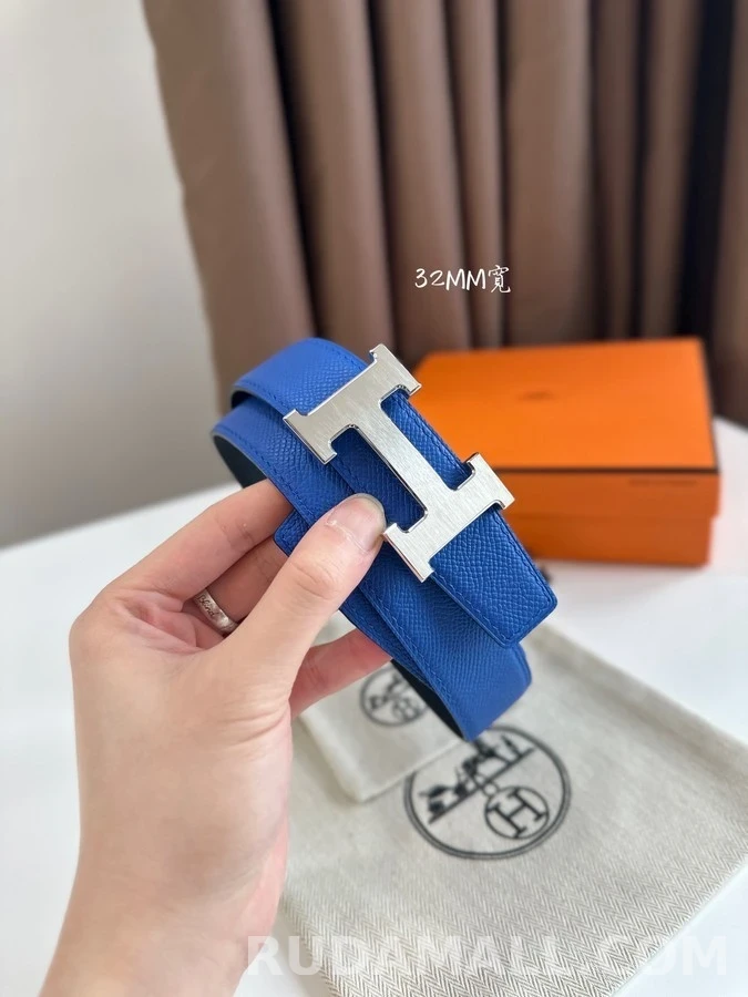 에르메스 에르메스 H Strie 리버서블 벨트 상세 이미지