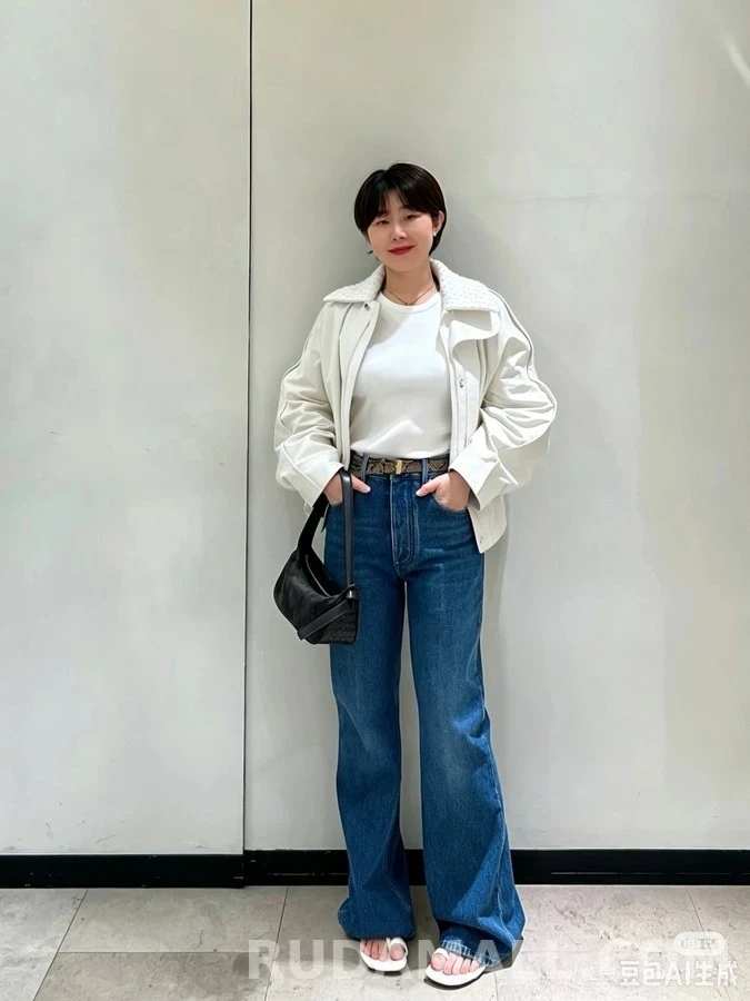 보테가베네타 보테가 베네타 위빙 레더 칼라 자켓 상세 이미지
