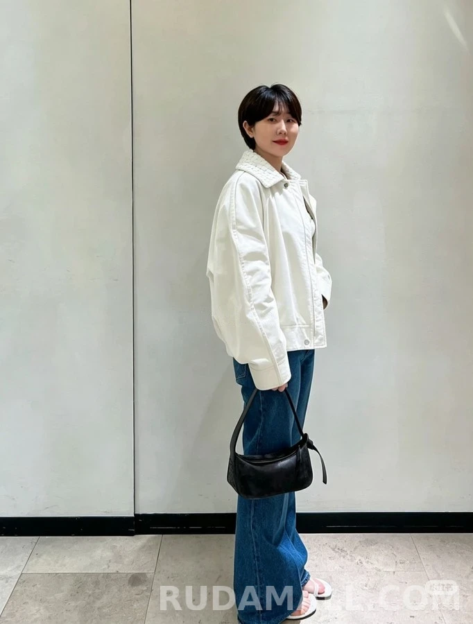 보테가베네타 보테가 베네타 위빙 레더 칼라 자켓 상세 이미지