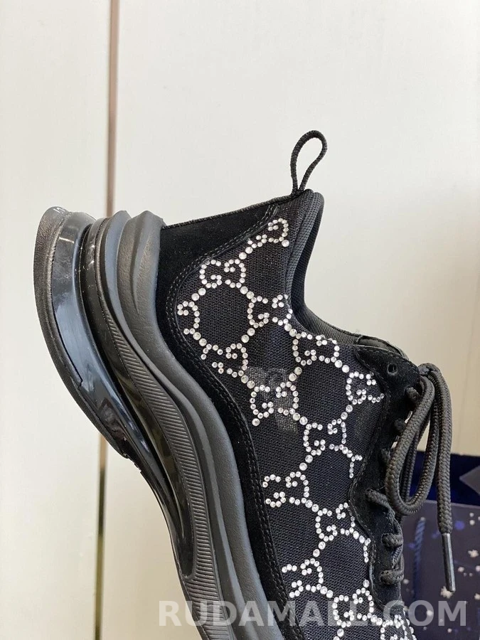 구찌 구찌 런 GG 크리스탈 스니커즈 상세 이미지