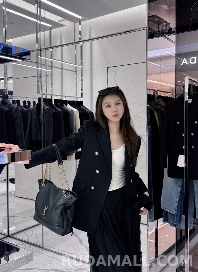 생로랑 세인트로랑 버튼 피크드 라펠 자켓 상세 이미지