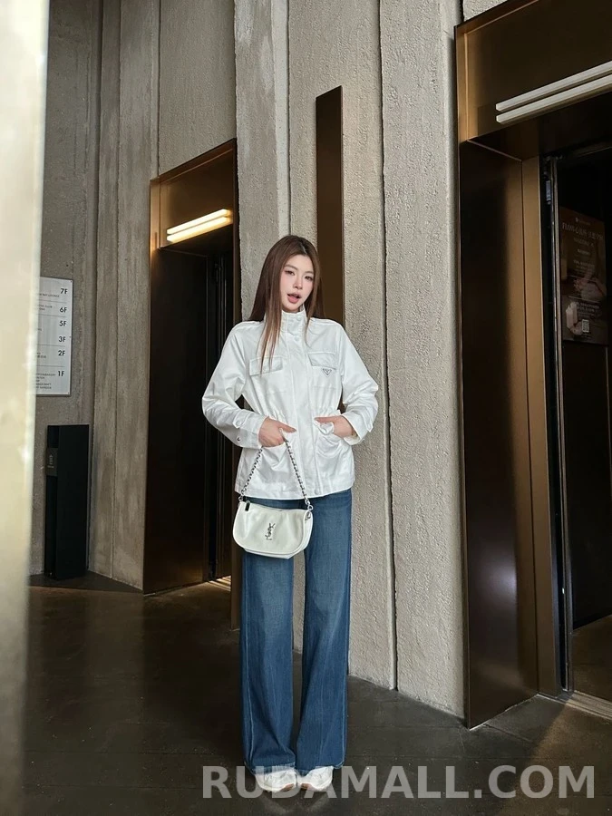 프라다 프라다 삼각 로고 멀티 포켓 자켓 상세 이미지