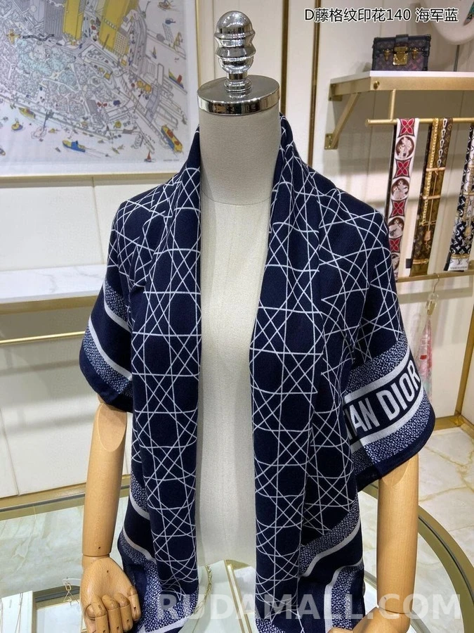 디올 디올 까나쥬 90 스퀘어 스카프 상세 이미지