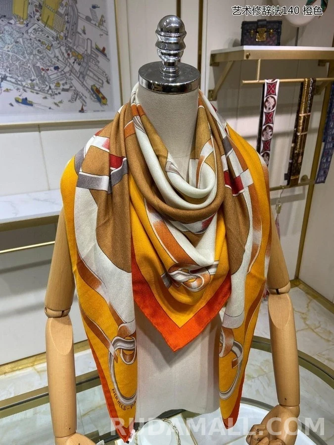에르메스 에르메스 Figure Artistique 90 스카프 상세 이미지