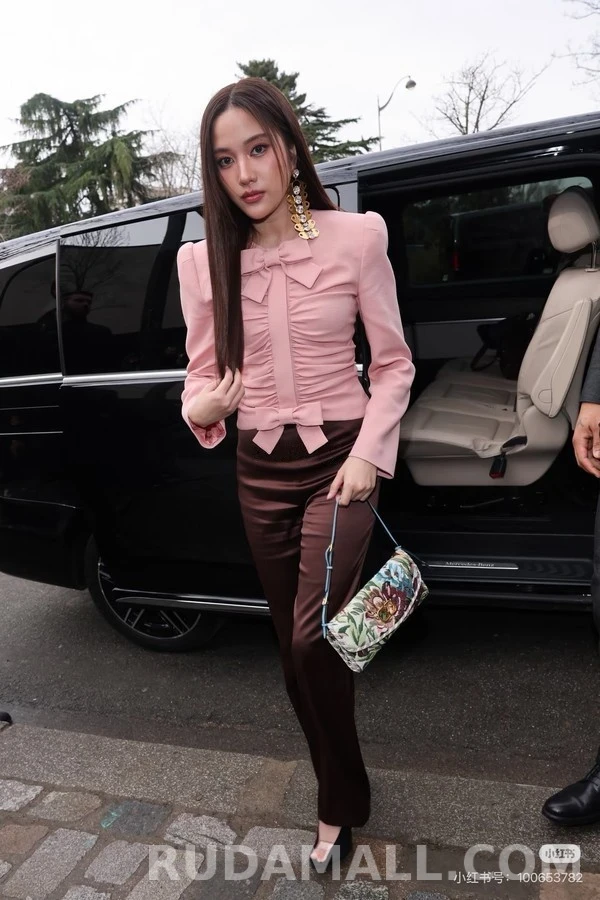 발렌티노 발렌티노 더블 보우 러플 숏 자켓 상세 이미지