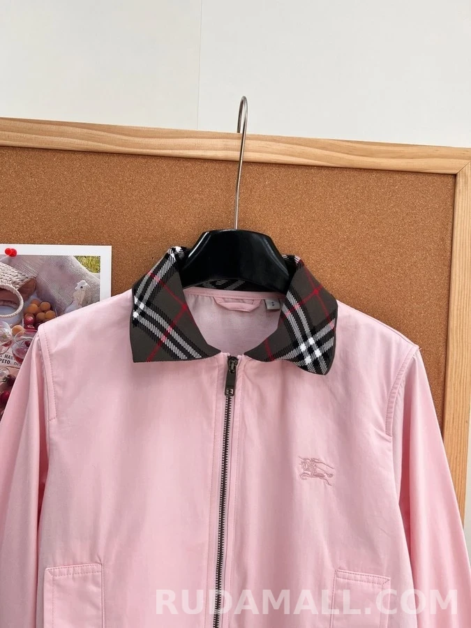 버버리 버버리 하링턴 빈티지 체크 집업 자켓 상세 이미지