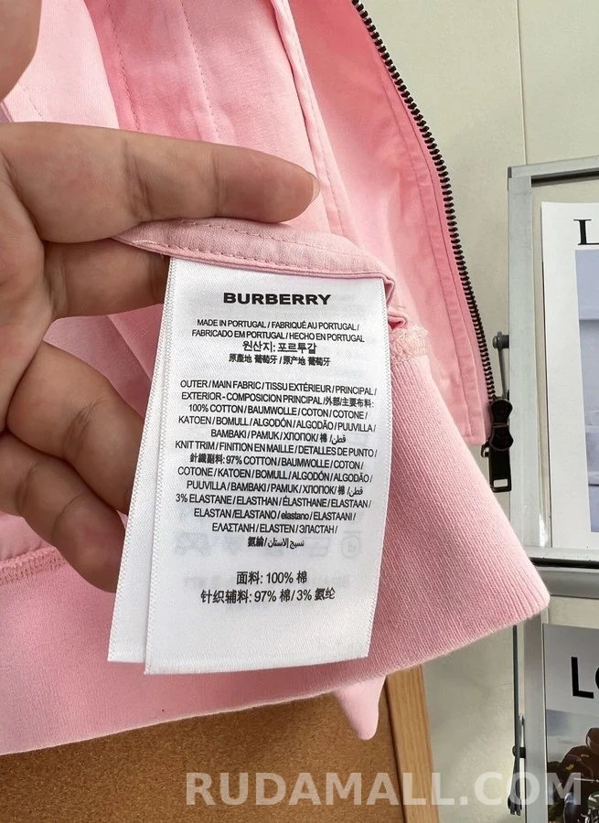 버버리 버버리 하링턴 빈티지 체크 집업 자켓 상세 이미지