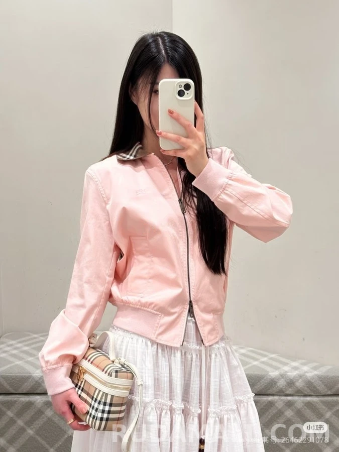 버버리 버버리 하링턴 빈티지 체크 집업 자켓 상세 이미지