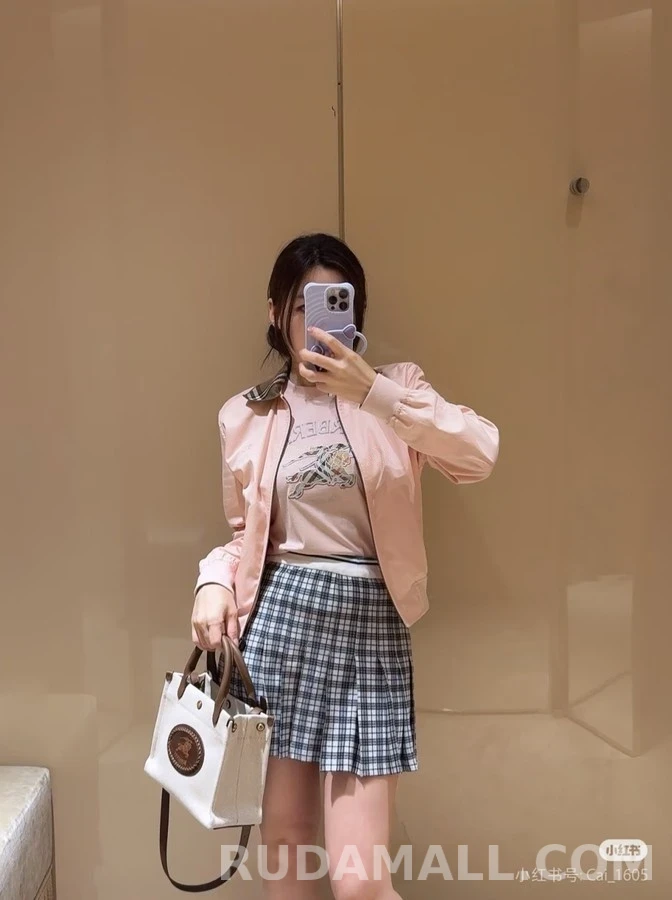 버버리 버버리 하링턴 빈티지 체크 집업 자켓 상세 이미지