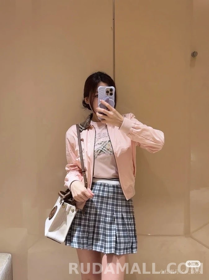 버버리 버버리 하링턴 빈티지 체크 집업 자켓 상세 이미지