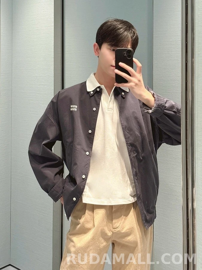 미우미우 미우미우 MIU 자수 자켓 상세 이미지