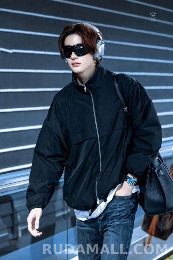 생로랑 세인트로랑 가바딘 집업 자켓 상세 이미지