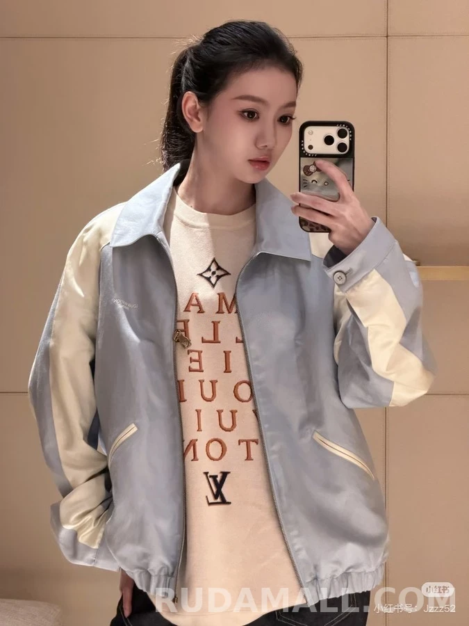 루이비통 루이비통 컬러블록 카라 자켓 상세 이미지