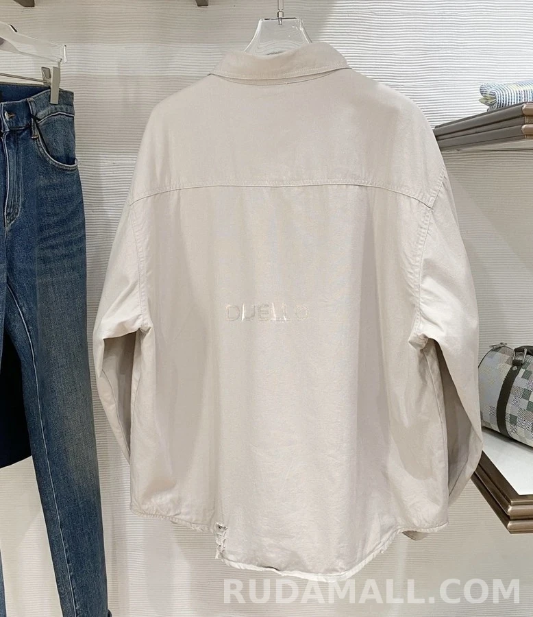 발렌시아가 발렌시아가 디스트로이드 워크웨어 자켓 상세 이미지