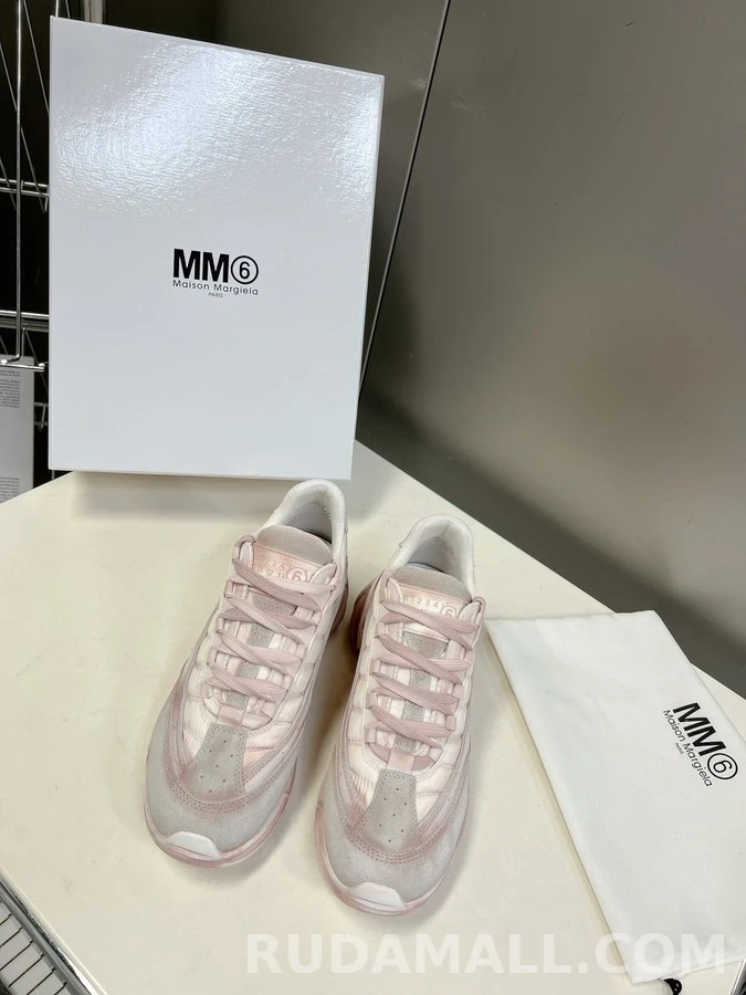 메종 마르지엘라 메종마르지엘라 MM6 디스트레스 스니커즈 상세 이미지