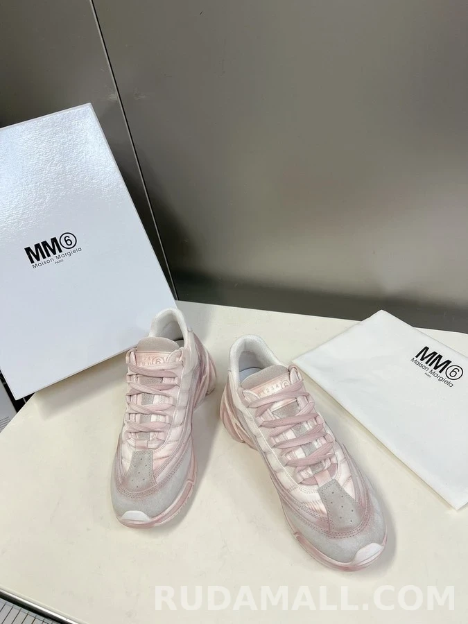 메종 마르지엘라 메종마르지엘라 MM6 디스트레스 스니커즈 상세 이미지