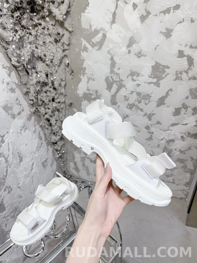 알렉산더 맥퀸 알렉산더 맥퀸 웹 스트랩 트레드 샌들 상세 이미지