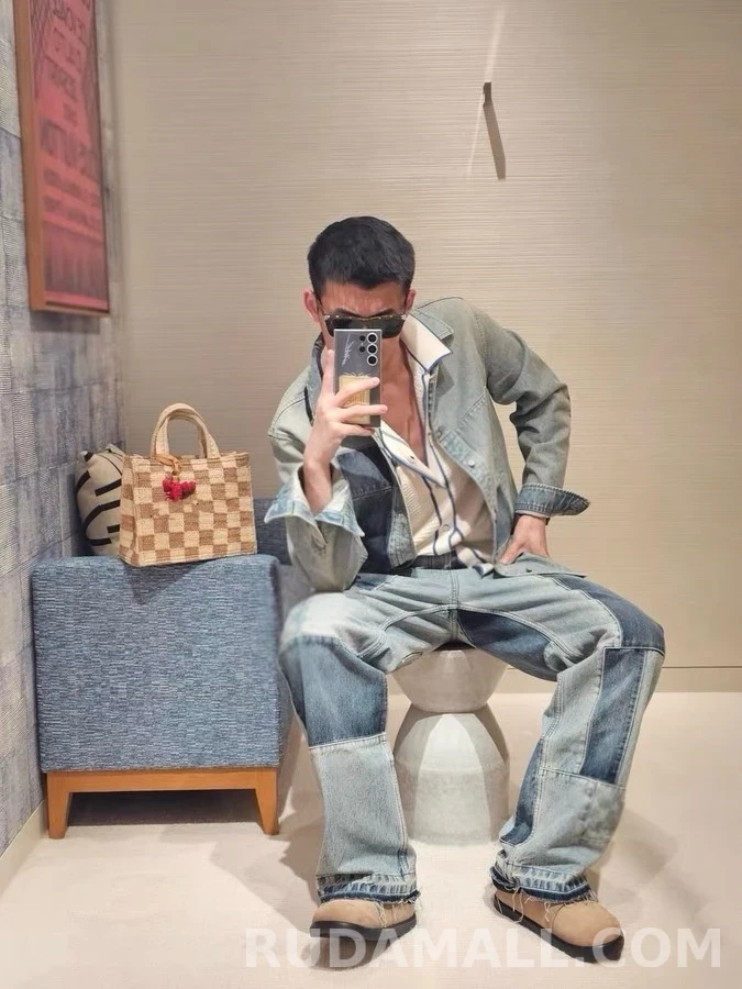 루이비통 루이비통 패치워크 모노그램 데님 자켓 상세 이미지