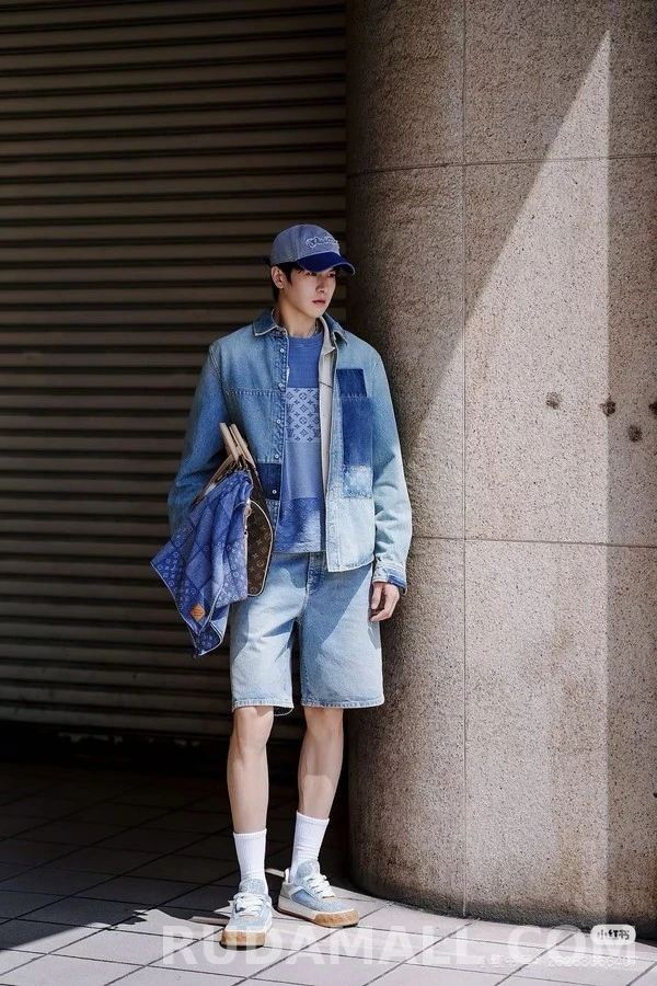 루이비통 루이비통 패치워크 모노그램 데님 자켓 상세 이미지