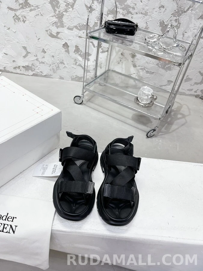 알렉산더 맥퀸 알렉산더 맥퀸 웹 스트랩 트레드 샌들 상세 이미지