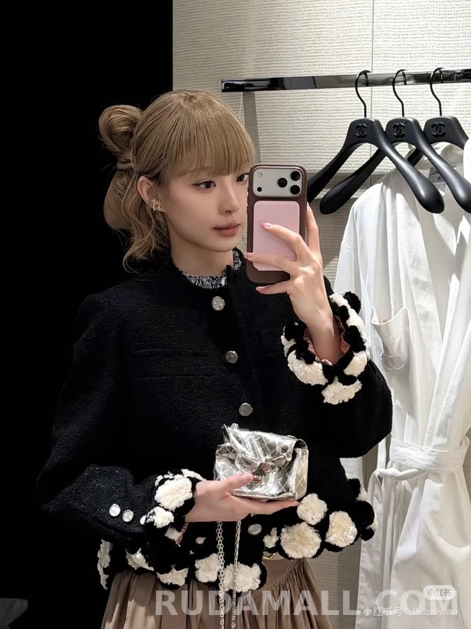 샤넬 샤넬 플라워 트위드 자켓 상세 이미지