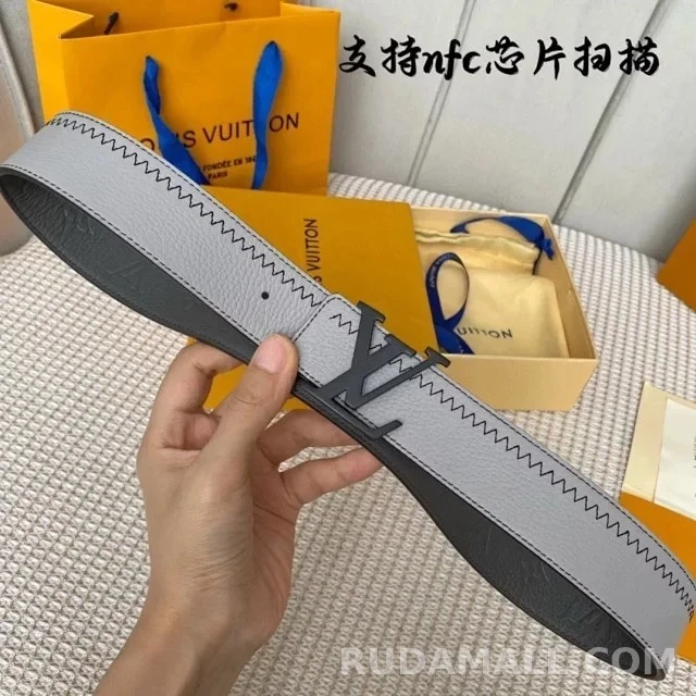 루이비통 루이비통 이니셜 컬러 블록 리버시블 벨트 상세 이미지