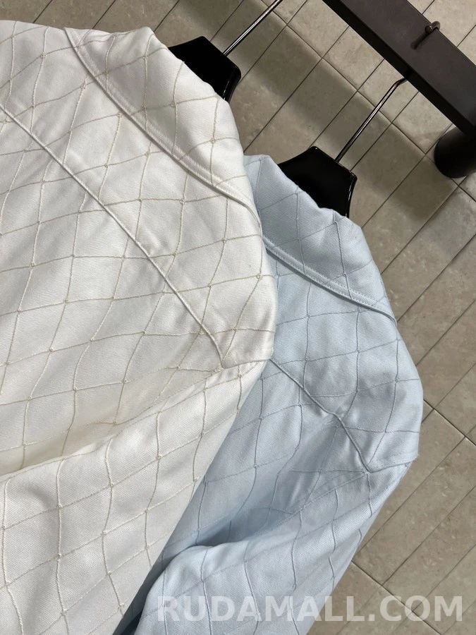 샤넬 샤넬 다이아몬드 퀼팅 데님 긴팔 티셔츠 상세 이미지