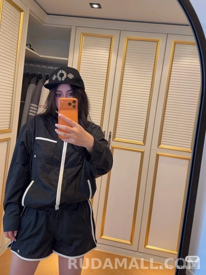 샤넬 샤넬 배색 스포츠 자켓 상세 이미지