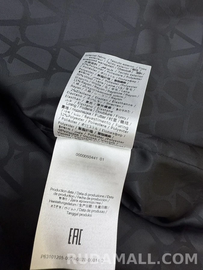 발렌티노 발렌티노 자수 로고 블레이저 상세 이미지