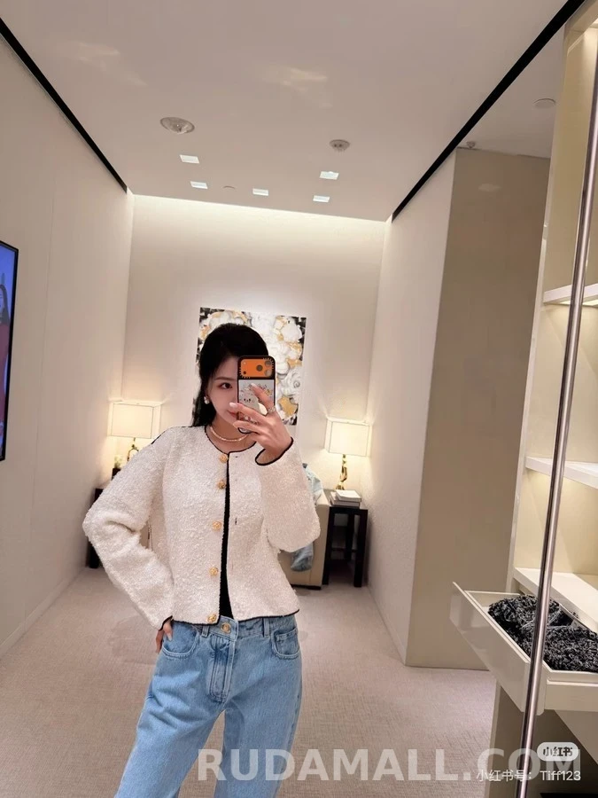 샤넬 샤넬 부클 버튼 자켓 상세 이미지