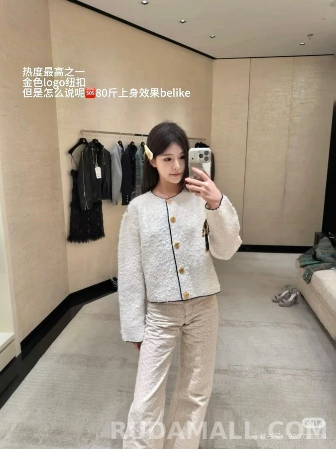 샤넬 샤넬 부클 버튼 자켓 상세 이미지