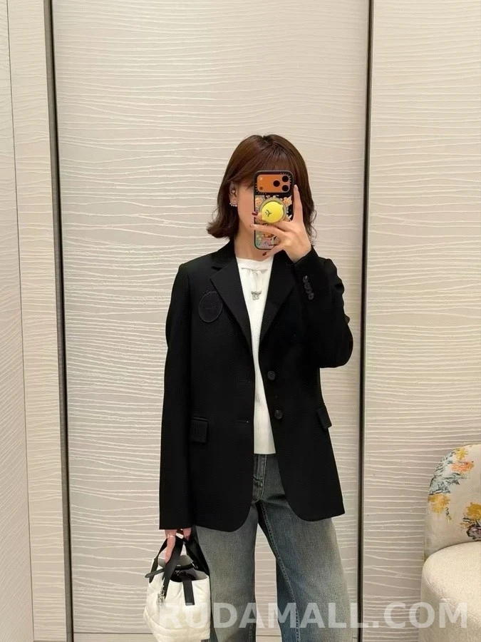 디올 디올 엠블럼 블레이저 상세 이미지