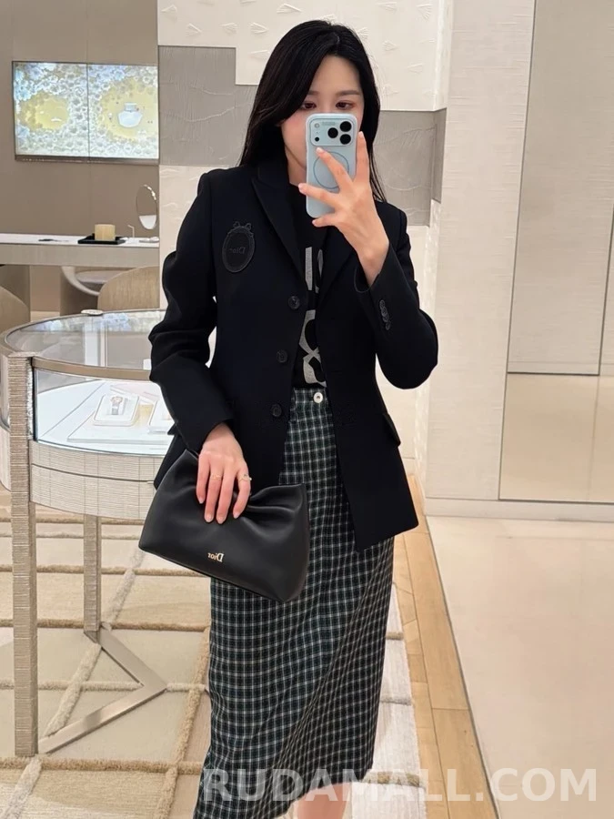 디올 디올 엠블럼 블레이저 상세 이미지