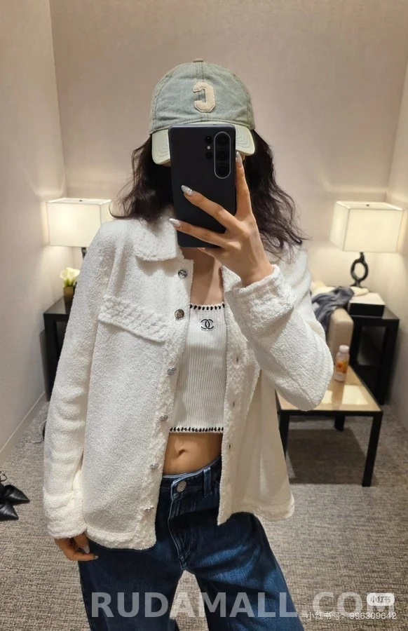 샤넬 샤넬 버튼 니트 자켓 상세 이미지