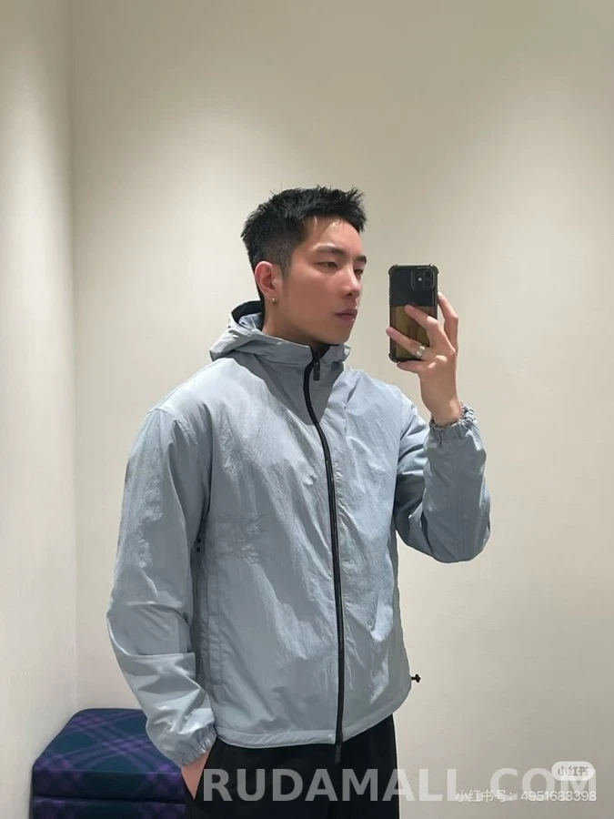 버버리 버버리 체크 패턴 양면 후드 자켓 상세 이미지