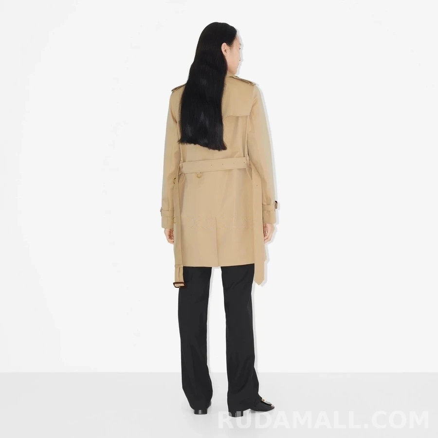 버버리 버버리 켄싱턴 쇼트 트렌치 코트 상세 이미지
