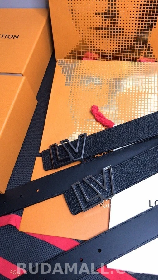 루이비통 루이비통 LV 모뉴먼트 아웃라인 리버서블 벨트 상세 이미지