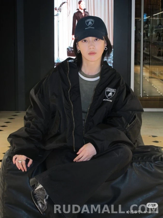 발렌시아가 발렌시아가 람보르기니 콜라보 플라이트 자켓 상세 이미지