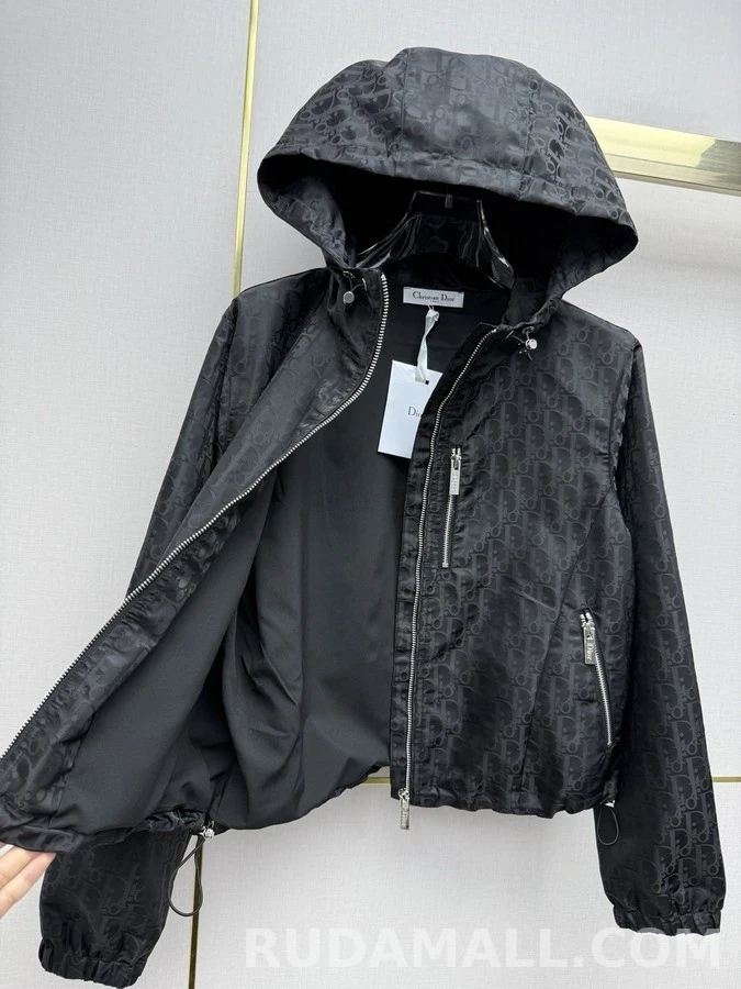 디올 디올 오블리크 패턴 후드 집업 상세 이미지