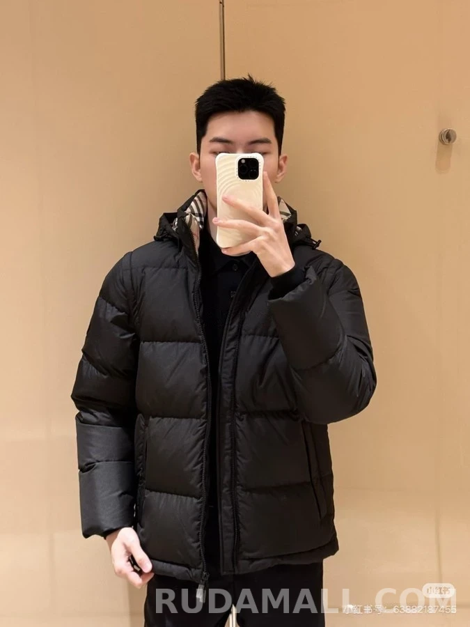 버버리 버버리 가역 후드 패딩 재킷 상세 이미지